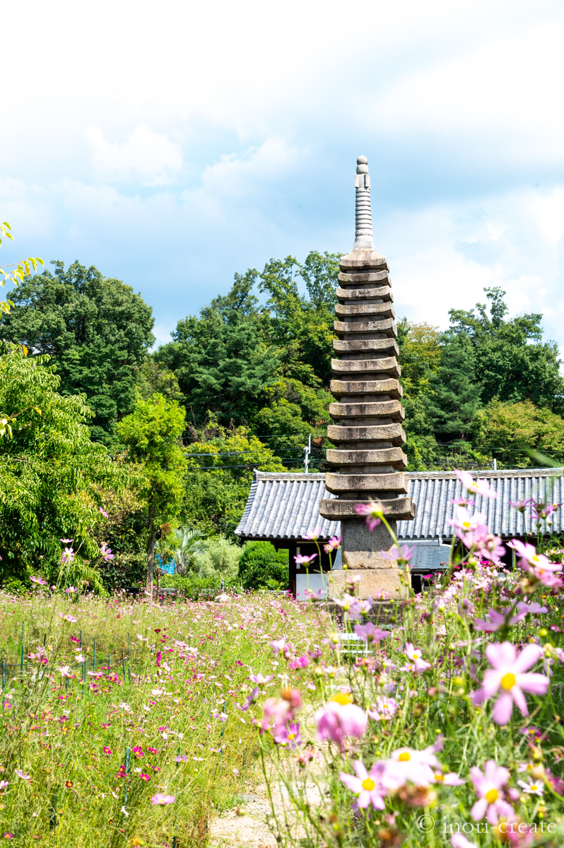 般若寺の十三重石塔