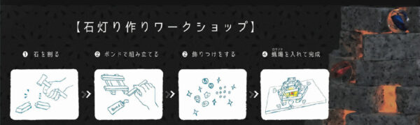 石灯りづくりワークショップ| 鳴本石材株式会社